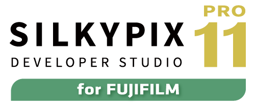 【フジフイルム社製カメラ専用】SILKYPIX Developer Studio Pro11
