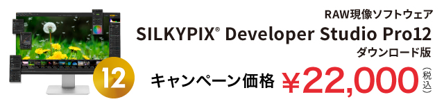 SILKYPIX Developer Studio Pro12 特別価格 22,000円