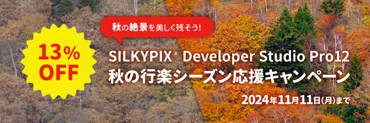 SILKYPIX 春の感謝セール 2024