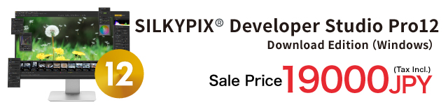 SILKYPIX Developer Studio Pro12 Special Price 19000JPY