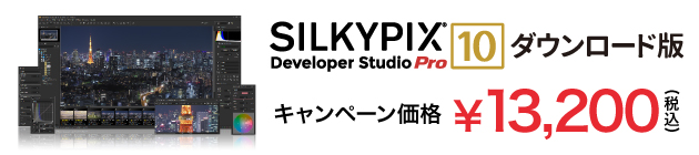 SILKYPIX Developer Studio Pro10 特別価格 13,200円