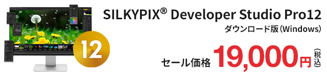 SILKYPIX Developer Studio Pro12 セール価格 19,000円