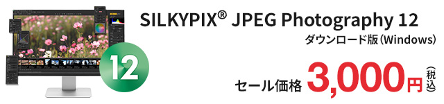 SILKYPIX JPEG Photography 12 セール価格 3,000円