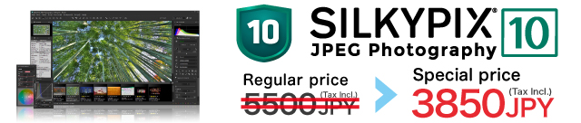 SILKYPIX JPEG Photography 10: Special Price 3850 JPY
