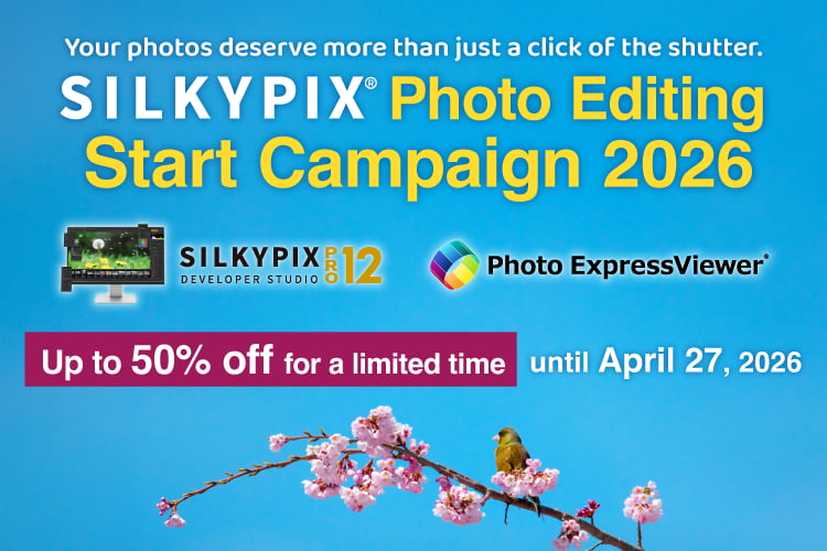 SILKYPIX Photo Editing Start Campaign 2026