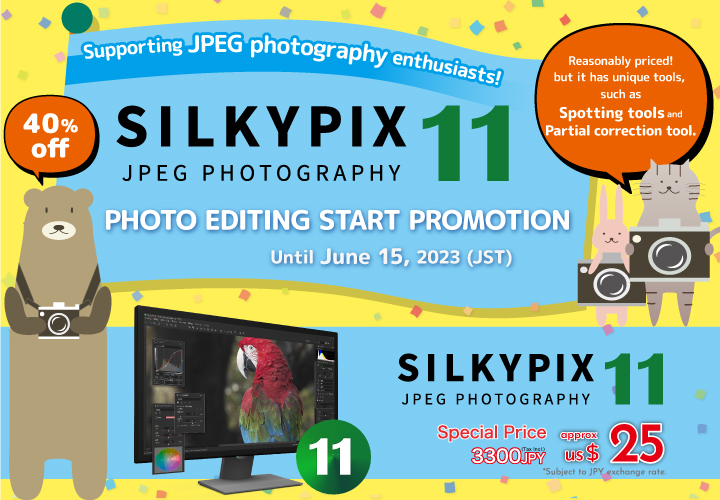 SILKYPIX JPEG Photography 11.2.11.0 for ios download free