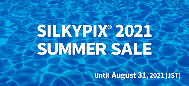 SILKYPIX 2021 SUMMER SALE