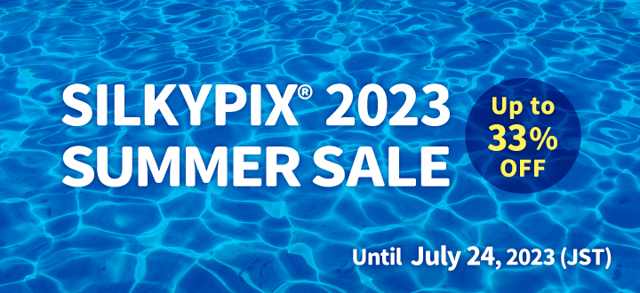 SILKYPIX 2023 SUMMER SALE