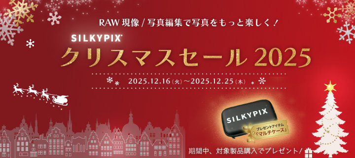 SILKYPIX クリスマスセール 2025